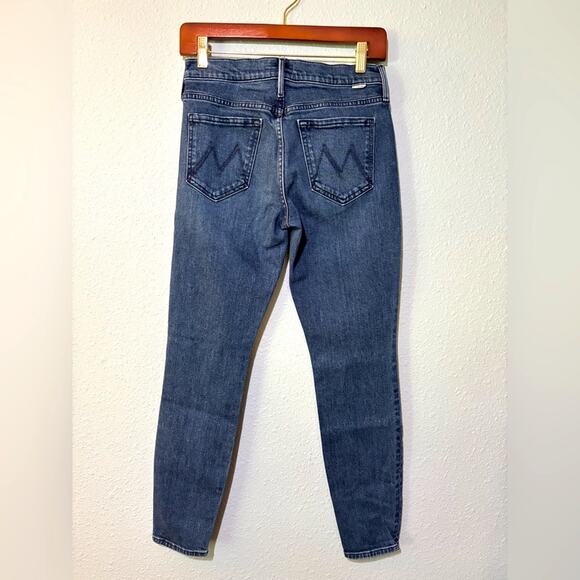 MOTHER Jeans The Looker Ankle Length in River Rule Wash 26 - Picture 2 of 5